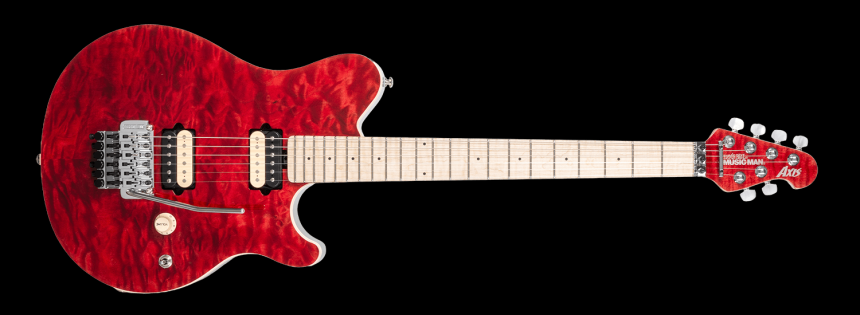 Ernie Ball Music Man Translucent Red
